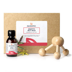 Huile de Massage Sensuelle « Knotty but Nice » - Coffret Cadeau - 100ml