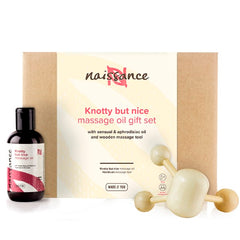 Huile de Massage Sensuelle « Knotty but Nice » - Coffret Cadeau - 100ml