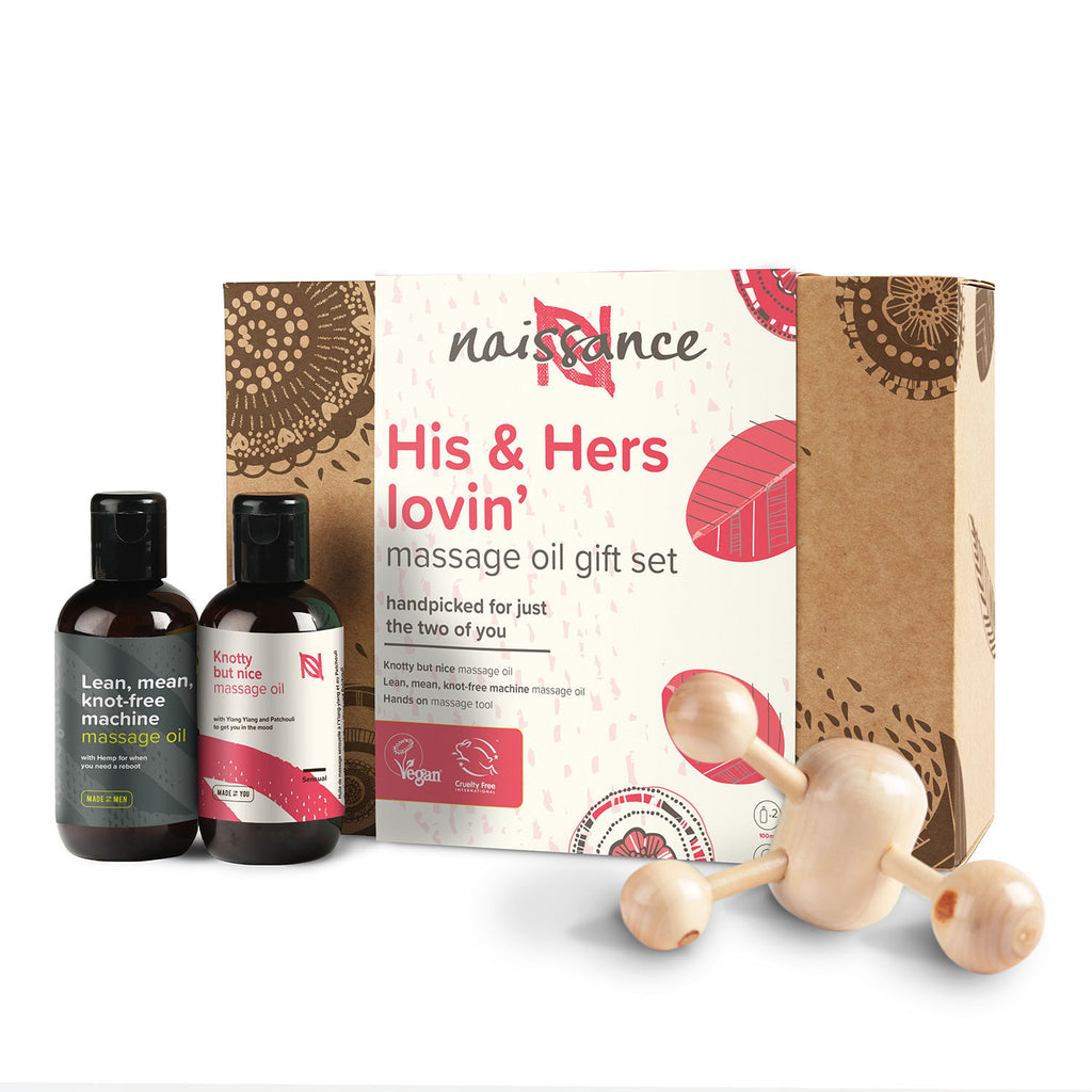 Coffret DIY huile sensuelle massage bio