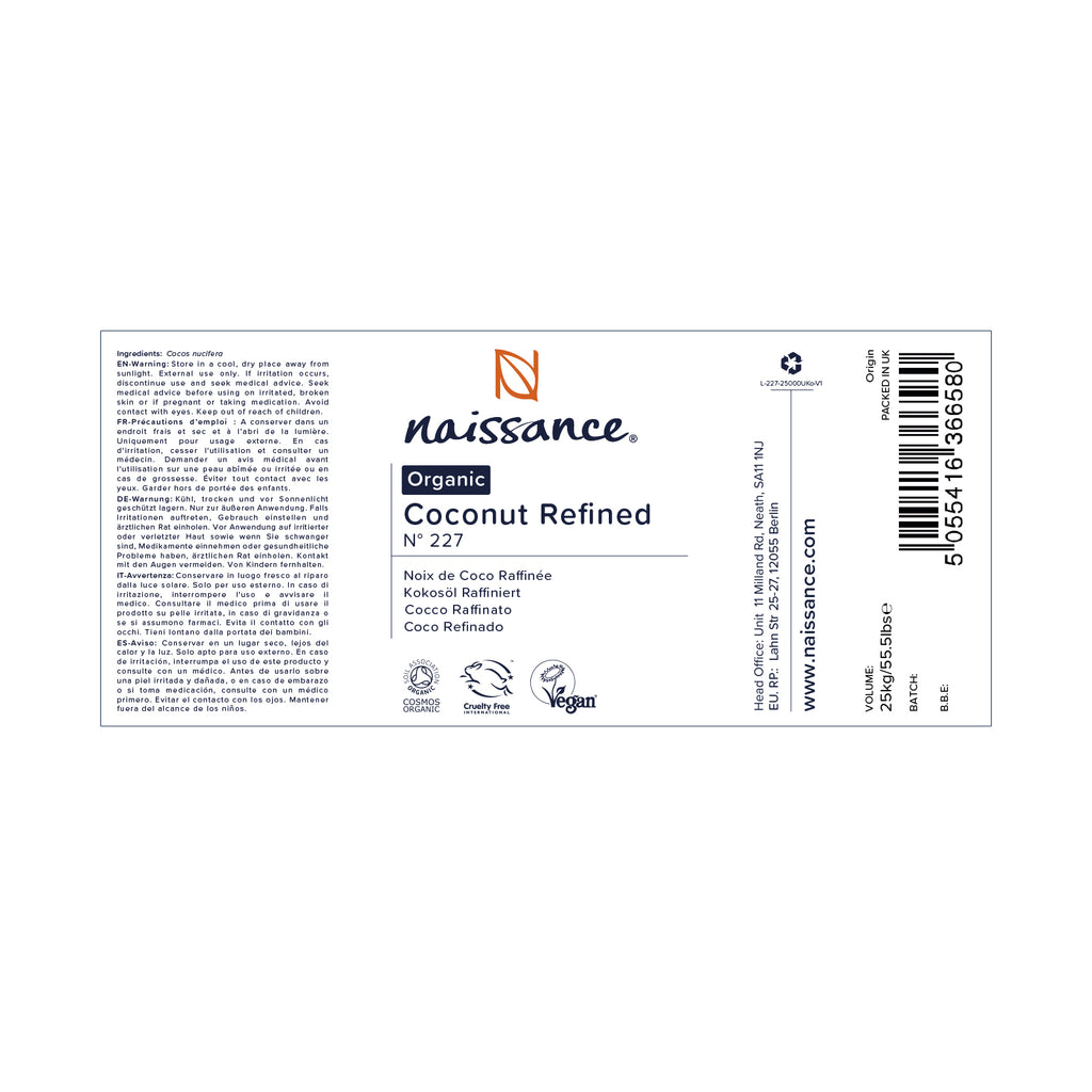 Coco Raffinée BIO - Huile Végétale (N° 227)